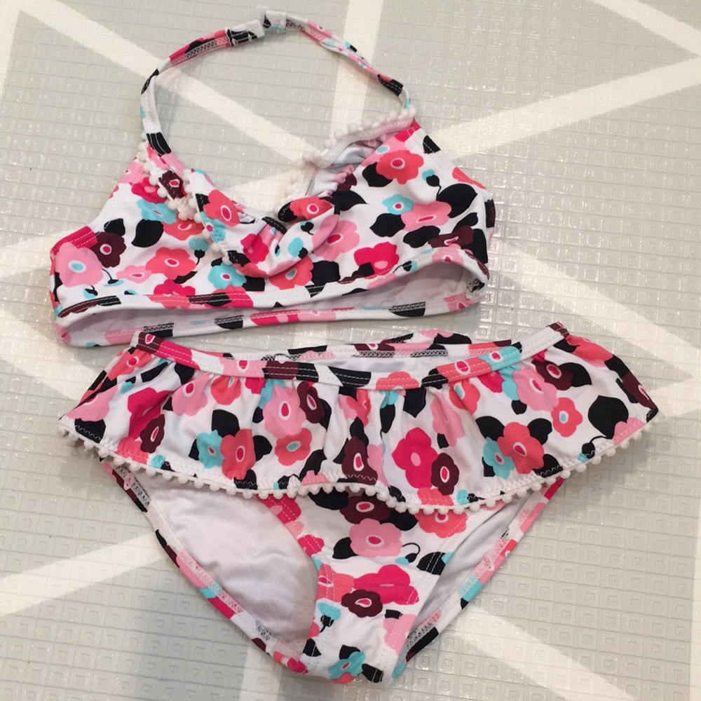 KATE SPADE girls swim bikini. Size 4. Great condition